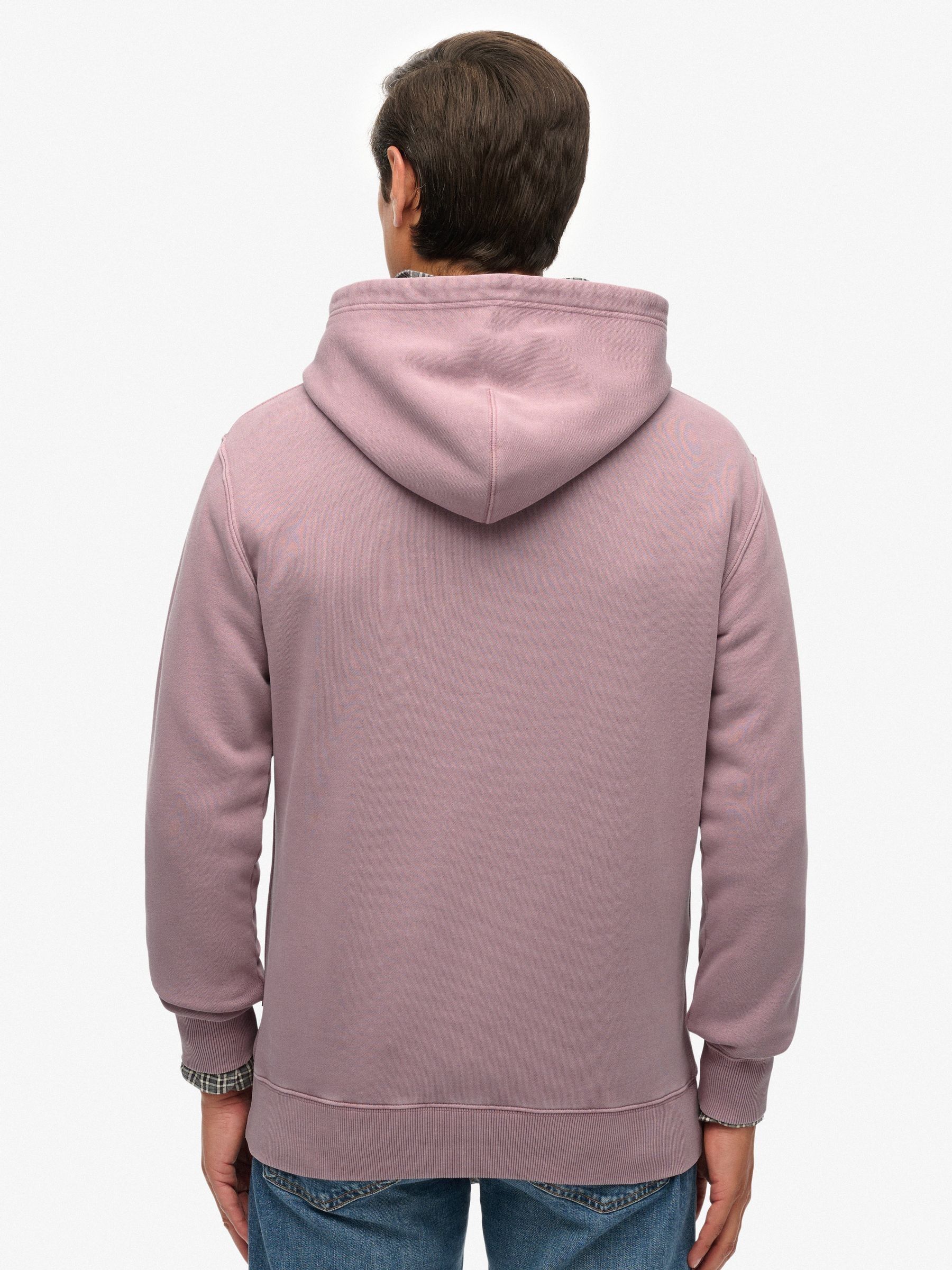 Buy Superdry Purple Micro Logo Hoodie from Next USA