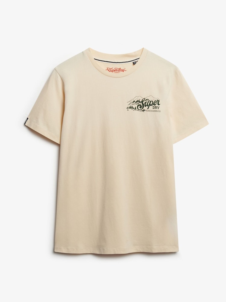 Superdry Lo-Fi Outdoors Relaxed T-Shirt - Imagen 1 de 2