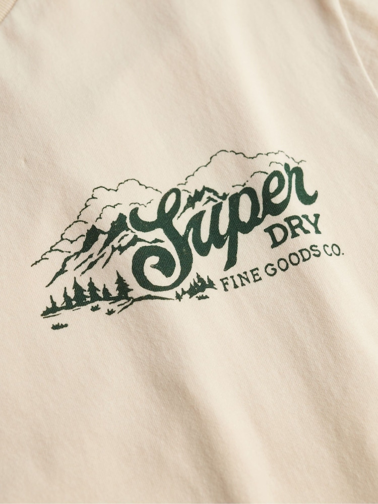 Superdry Lo-Fi Outdoors Relaxed T-Shirt - Imagen 2 de 2