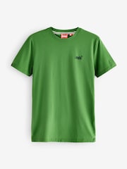 Superdry Green Essential Logo Emb T-Shirt - Image 1 of 2