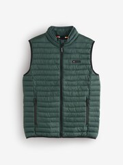 Superdry Green Fuji Lite Padded Gilet - Image 1 of 2