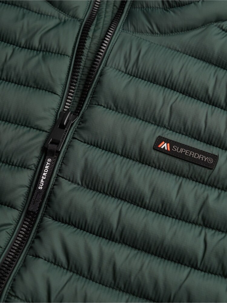 Superdry Green Fuji Lite Padded Gilet - Image 2 of 2