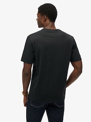 Superdry Black Work Tab Loose T-Shirt - Image 2 of 6