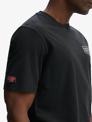 Superdry Black Work Tab Loose T-Shirt - Image 4 of 6