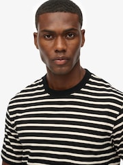 Schwarz - Superdry Merchant Stripe T-Shirt - Bild 3 von 5