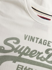 Superdry White VL Classic T-Shirt - Image 2 of 2