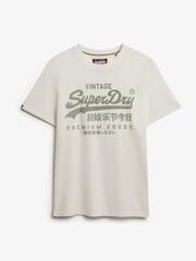 Superdry White VI Classic T-Shirt - Image 4 of 5