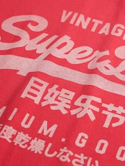 Vermelho - Camiseta Superdry VL Classic - Imagem 2 de 2