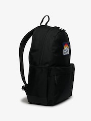 Superdry Black Classic Patch Montana Backpack - Image 4 of 8