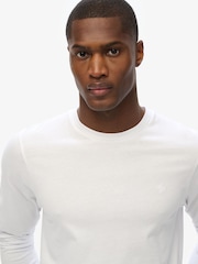 Superdry White Classic Essential Top - Image 3 of 6