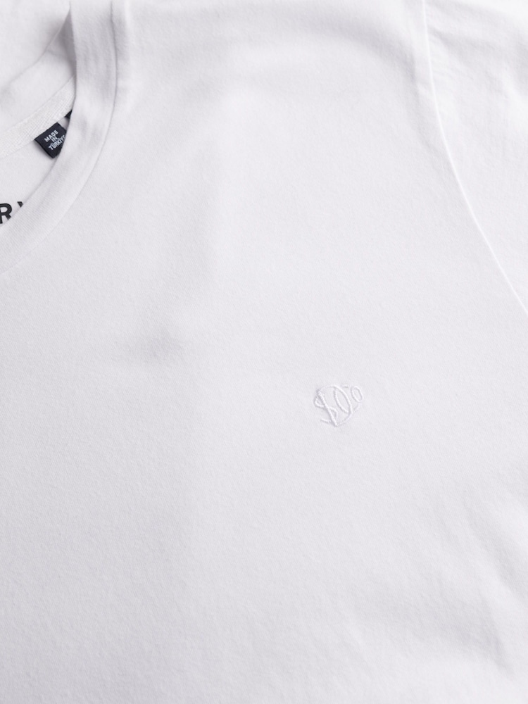 Superdry White Classic Essential Top - Image 6 of 6