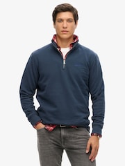 Superdry Essential Logo Henley Sweat Top - Imagem 1 de 6