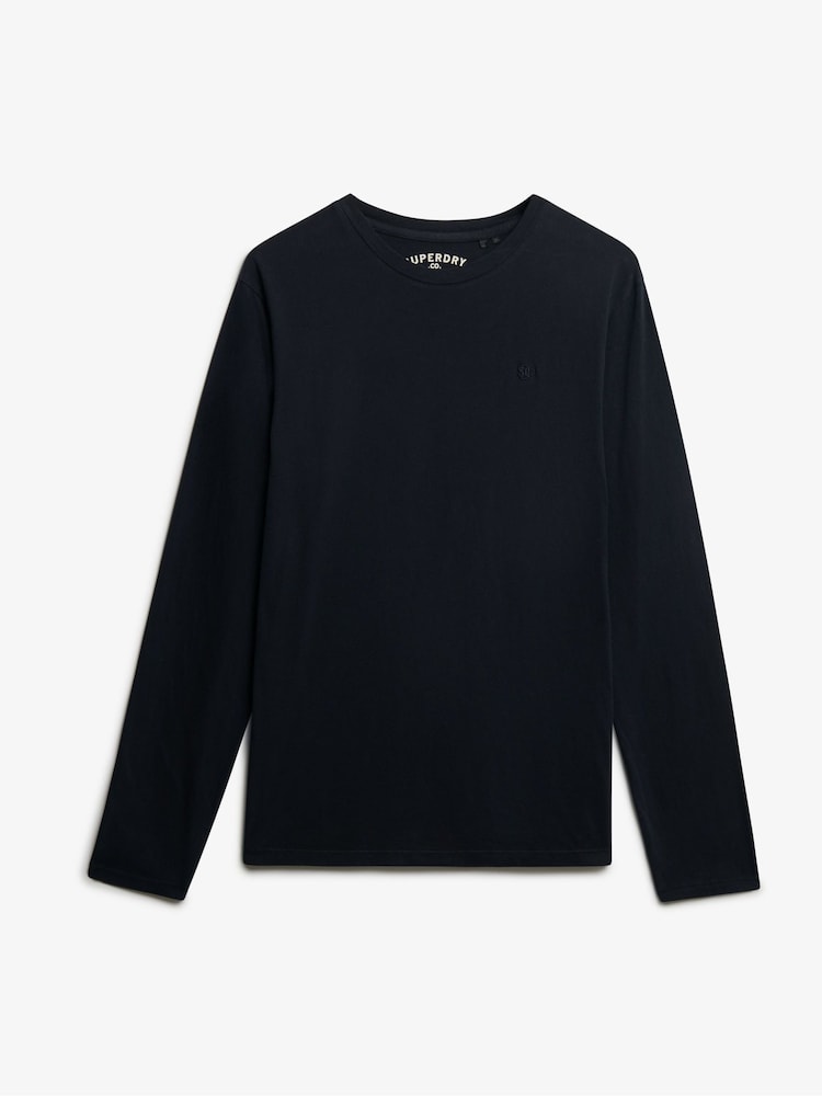 Superdry Blue Classic Essential Top - Image 1 of 1