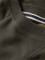 Superdry Green Essential Logo Crew Sweatshirt - Image 4 of 6