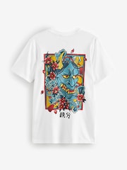 Superdry White Relaxed VL Tokyo T-Shirt - Image 2 of 2