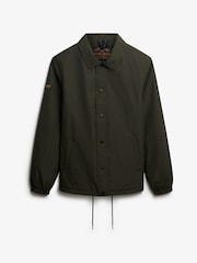 Superdry Green Nylon Coach Jacket - Image 1 of 1