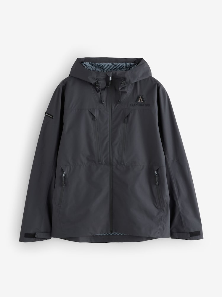 Superdry Blue Waterproof Jacket - Image 1 of 1