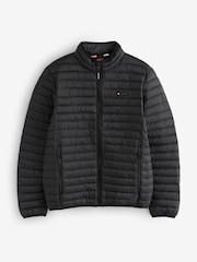 Superdry Black Fuji Lite Padded Jacket - Image 1 of 2
