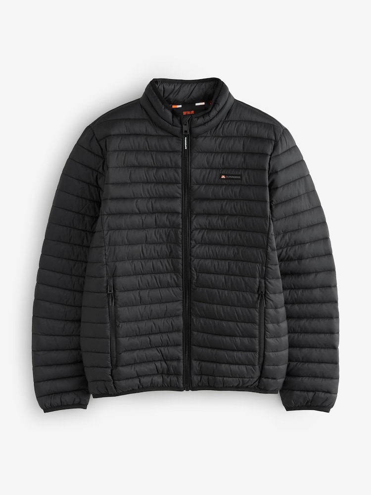 Superdry Black Fuji Lite Padded Jacket - Image 1 of 2