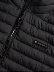 Superdry Black Fuji Lite Padded Jacket - Image 2 of 2