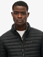 Superdry Black Fuji Lite Padded Jacket - Image 4 of 6