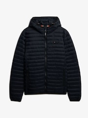 Superdry Blue Hooded Fuji Lite Jacket - Image 6 of 7