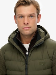Chaqueta híbrida de punto Storm con capucha de Superdry - Imagen 3 de 7
