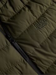 Chaqueta híbrida de punto Storm con capucha de Superdry - Imagen 7 de 7