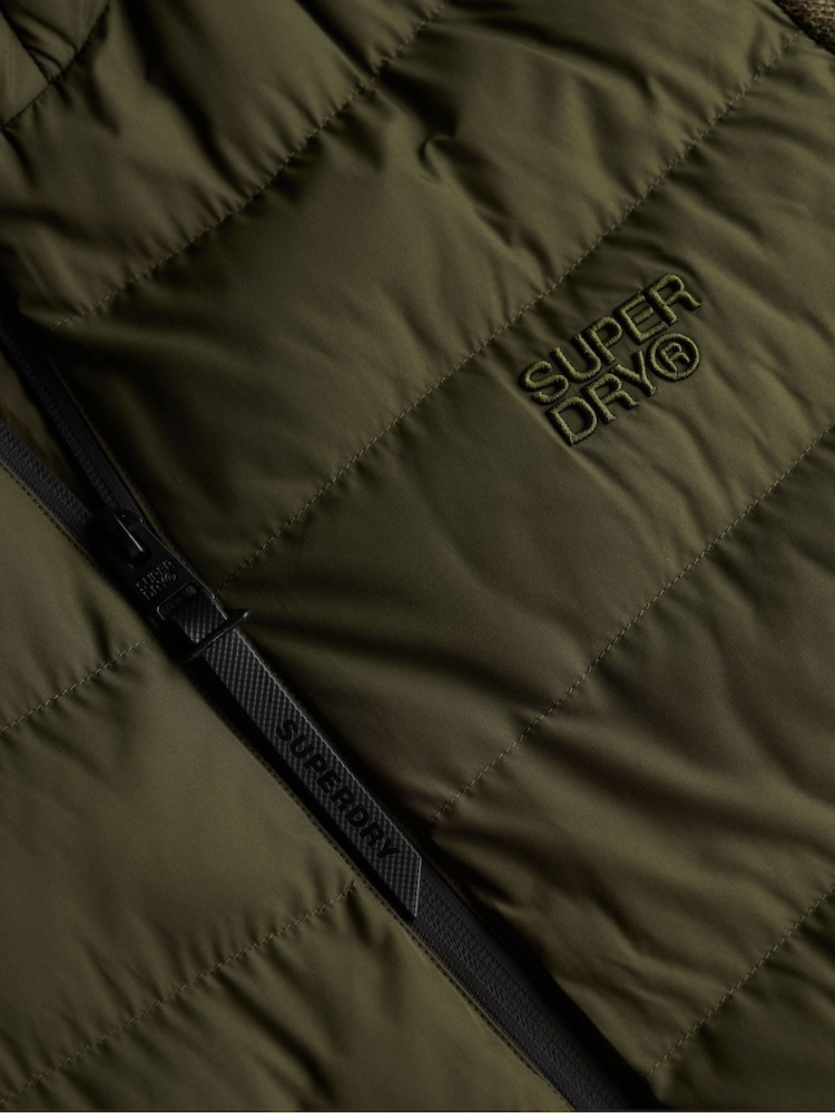 Chaqueta híbrida de punto Storm con capucha de Superdry - Imagen 7 de 7