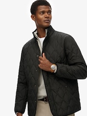 Superdry Black Quilted Estate Jacket - Image 3 of 8