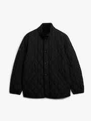 Superdry Black Quilted Estate Jacket - Image 7 of 8