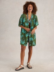 White Stuff Green Sloane Beach Cover-Up - Image 1 of 6