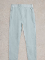 White Stuff Blue Janey Crop Jeggings - Image 6 of 7