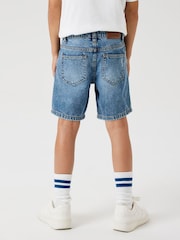 Name It Blue Loose Fit Distressed Denim Shorts - Image 3 of 5