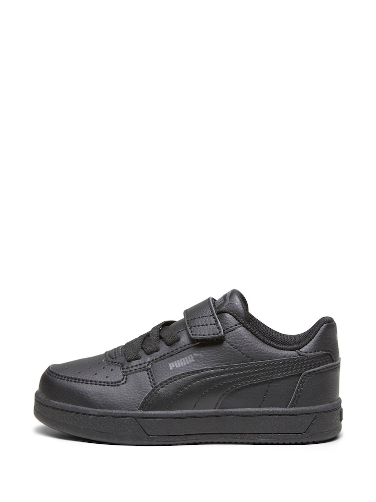 Puma Black Unisex Junior Caven Trainers - Image 2 of 5