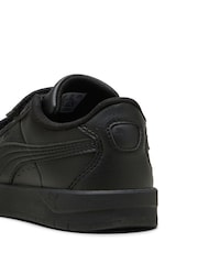 Puma Black Unisex Juniors Jada Classic Velcro Trainers - Image 6 of 6