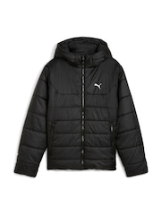 Puma Black Essential Hooded Padded Jacket - Image 3 of 4