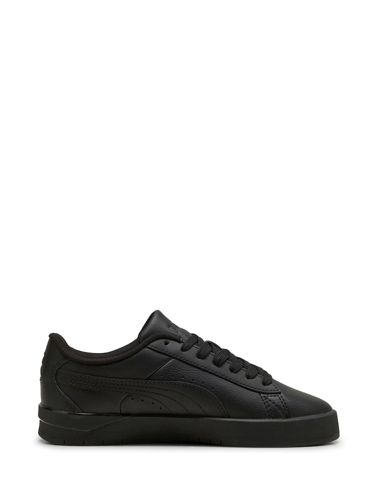 Puma Black Unisex Youth Jada Classic Trainers - Image 1 of 6 Puma Black Unisex Youth Jada Classic Trainers - Image 1 of 6