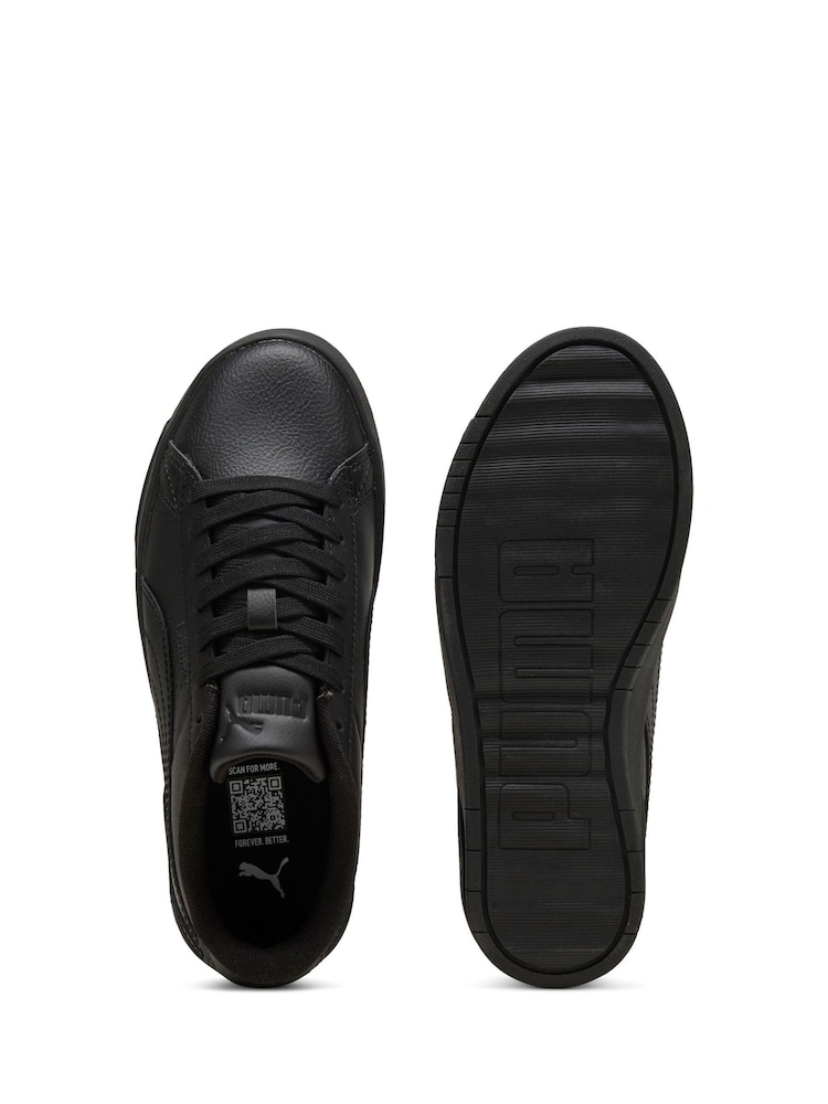 Puma Black Unisex Youth Jada Classic Trainers - Image 6 of 6 Puma Black Unisex Youth Jada Classic Trainers - Image 6 of 6