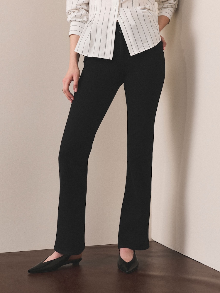 Black N. Premium Bootcut 360° Stretch Jeans - Image 2 of 5