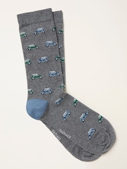FatFace Grey Mini Socks - Image 1 of 2
