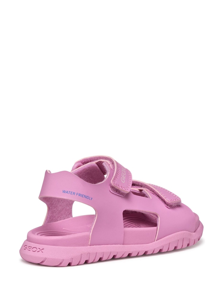 Rosa - Geox Pink J Fusbetto Sandals - Imagem 2 de 4