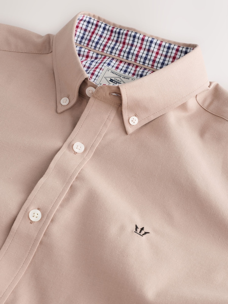 Stone Natural Stretch Oxford Long Sleeve Shirt - Image 2 of 3