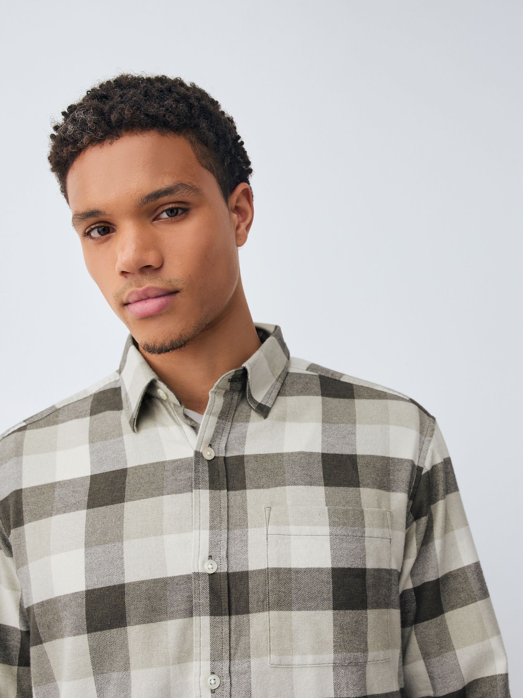 mellow frill check shirt ブラウン Buy Neutral Brown Long Sleeve Check Shirt from Next USA