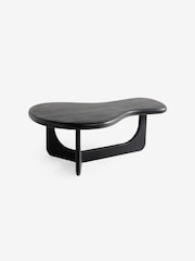 MADE.COM Black Mango Wood Arlo Coffee Table - Image 1 of 3