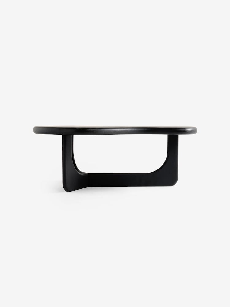 MADE.COM Black Mango Wood Arlo Coffee Table - Image 2 of 3