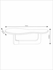 MADE.COM Black Mango Wood Arlo Coffee Table - Image 3 of 3