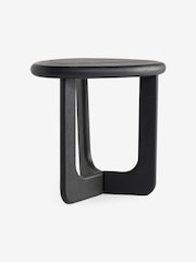 MADE.COM Black Mango Wood Arlo Side Table - Image 5 of 6