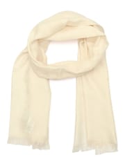 COACH Cream Bias Signature C Oblong Scarf - Image 1 of 4