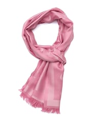 COACH Pink Bias Signature C Oblong Scarf - Image 2 of 4